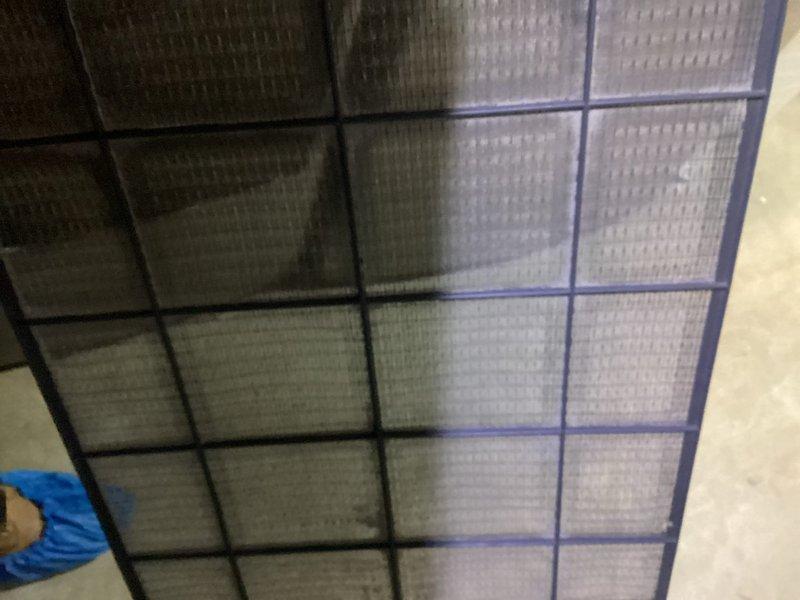 Performed scheduled MVP Heating maintenance service on Lennox furnace unit. Inspected and noted dust accumulation on air filter requiring replacement. Service was temporarily interrupted due to power outage but was successfully completed after power restoration.