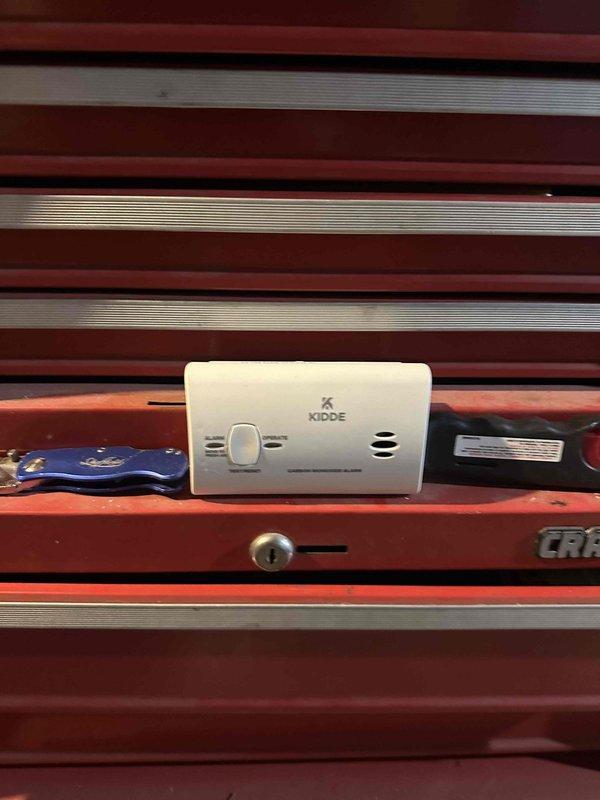 Successfully completed installation of a 90% efficiency furnace and air conditioning system in the basement mechanical room. Installed new Lennox furnace with proper PVC venting, connected to existing ductwork, and mounted a Kidde carbon monoxide detector to ensure safety compliance.