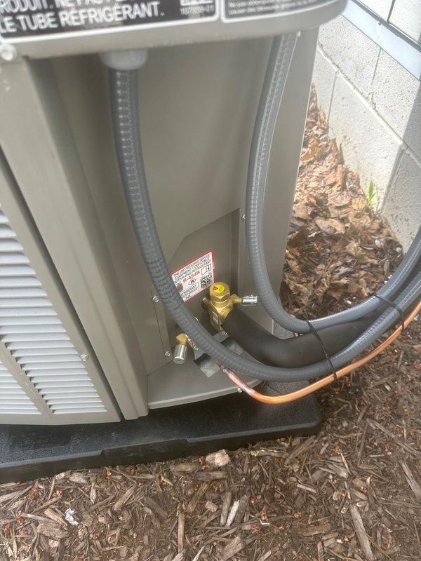 Installed a complete Lennox HVAC system, including a 90% furnace, air conditioner, and humidifier. Properly connected refrigerant lines and electrical components, including installation of appropriate fuses for the system. Completed all necessary connections and verified proper operation of the entire 2410 system.