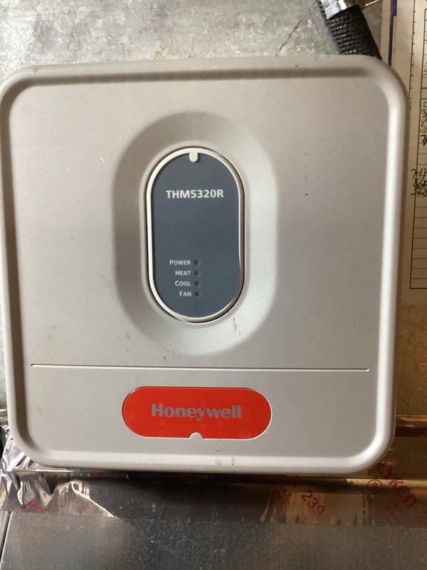 Diagnosed and repaired no-heat issue on 1-year-old natural gas furnace with MVP system. Found failed power supply to thermostat causing blank display and system non-operation. Replaced faulty transformer, restoring power to the Honeywell THM5320R thermostat and returning heating system to normal operation.