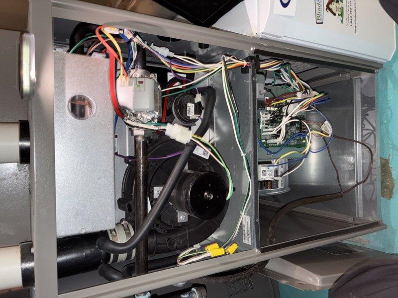 Performed scheduled heating maintenance service for MVP customer. Accessed interior components of the heating system to inspect circuit board, wiring connections, and blower motor assembly. Used hex key tool to make necessary adjustments to ensure optimal system operation.