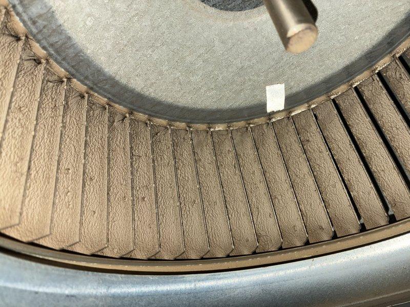Performed scheduled maintenance on 10-year-old heating system. Inspected electrical control module and PCB connections, noting all wires were properly secured and in good condition. Examined blower wheel assembly which showed normal dust accumulation; cleaned fins to ensure optimal airflow and system efficiency.
