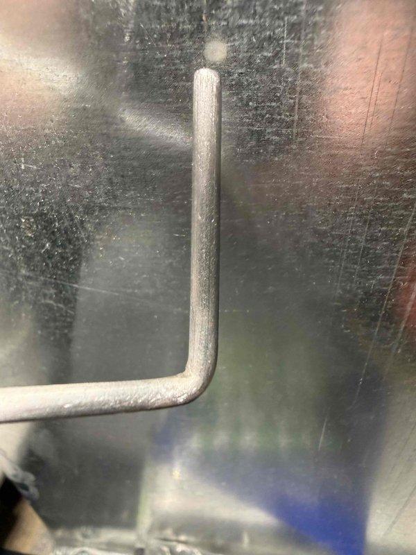Responded to no-heat service call for a 5-year-old furnace with homeowner reporting 50°F indoor temperature. Inspection revealed aluminum heat exchanger with stress crack at the 90-degree bend. Replaced damaged heat exchanger under manufacturer warranty, tested system operation, and verified proper heating function before departure.