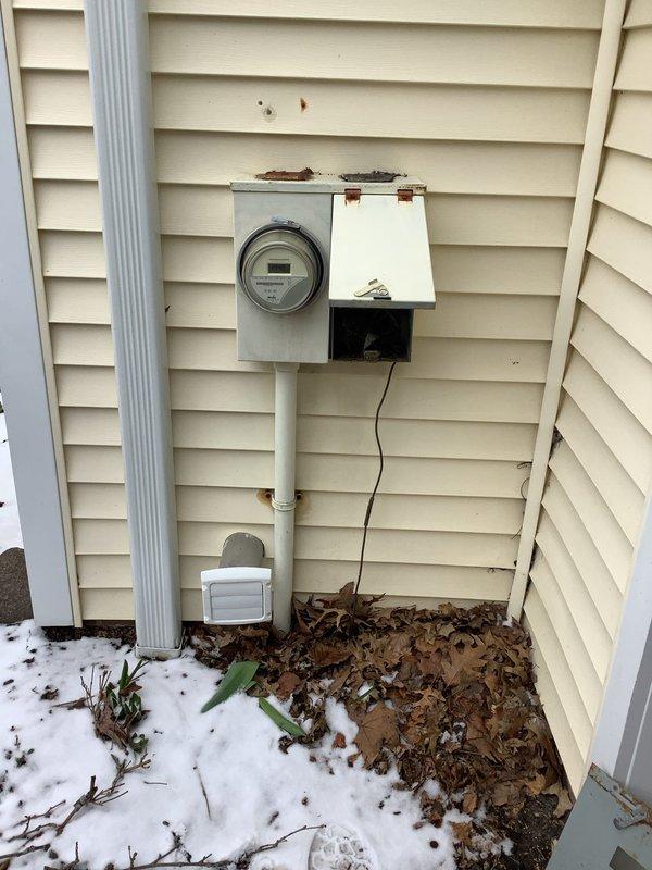 Responded to a no-power service call where customer reported outage affecting most of the home. Upon inspection of the main panel, found corroded connections at the service entrance due to water infiltration. Replaced damaged main breaker and restored electrical service to the property after verifying proper voltage readings at all circuits.