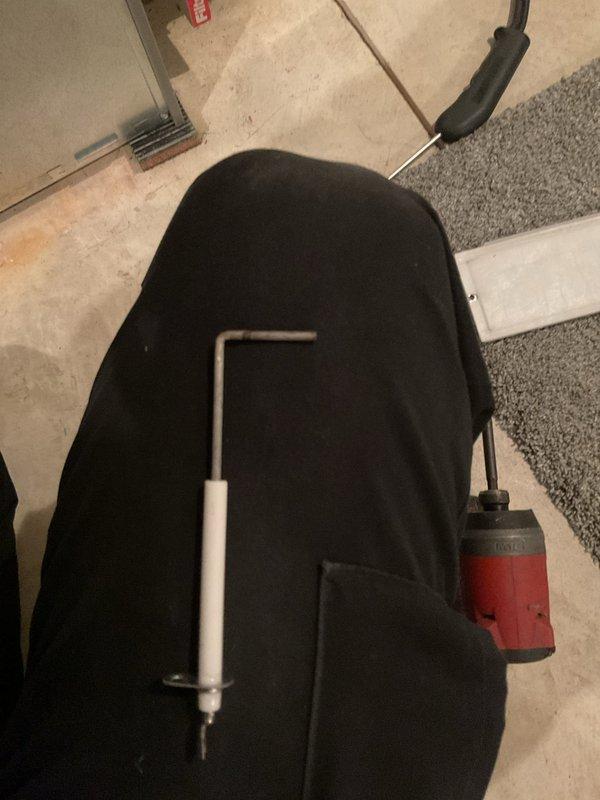 Performed scheduled AC maintenance in conjunction with furnace service. Inspected and documented condition of existing air filter, which showed significant dust accumulation and discoloration requiring replacement. Utilized specialized HVAC tools to complete system maintenance procedures according to manufacturer specifications.