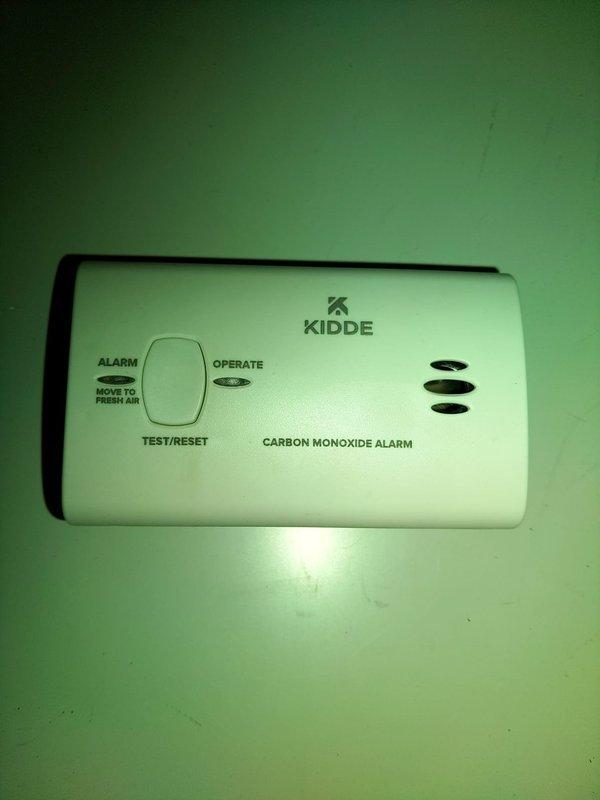 # HVAC Install - Furnace Service Report

Completed installation of 90% AFUE furnace system at residential property. Installed new Kidde carbon monoxide alarm as required safety device for combustion appliance installation. Verified proper system operation with supply air temperature reading of 72.3°F using calibrated digital thermometer, confirming unit startup and baseline temperature measurements prior to full heat cycle testing.