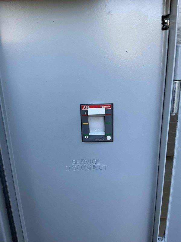 Completed electrical estimate for Generac generator installation under the Power Play program. Evaluated existing electrical service disconnect and main distribution panel to determine proper integration points and compatibility for generator transfer switch installation. Documented current electrical infrastructure including ABB service disconnect equipment and main breaker panel configuration to ensure proper sizing and specifications for generator system proposal.