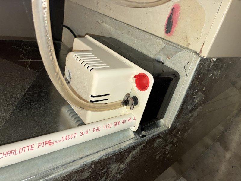 Completed annual maintenance on one-year-old gas furnace system under maintenance value plan agreement. Performed comprehensive system inspection, cleaned accumulated dust and debris from return air grille and ventilation components, verified proper operation of all safety controls and drainage systems including condensate pump with emergency shutoff. All equipment operating within manufacturer specifications at time of departure.