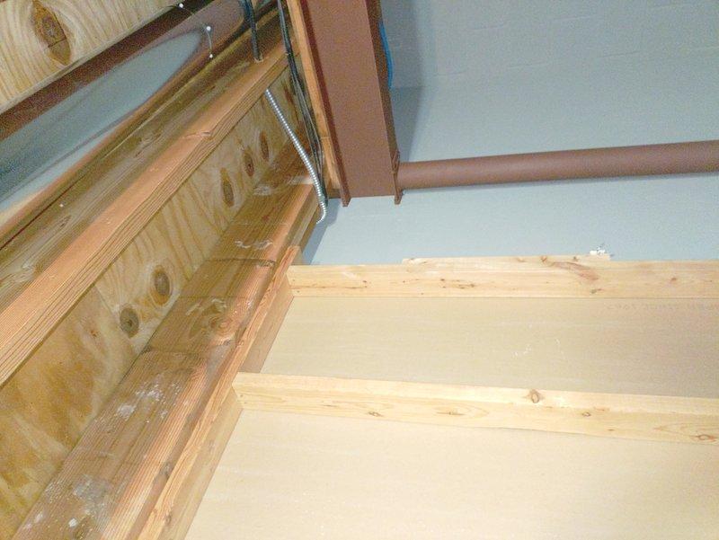 Installed two electrical outlets in basement area per customer request. Ran new electrical wiring through exposed framing, secured cables according to code requirements, and mounted outlet boxes in designated locations. All work completed to meet current electrical safety standards and building codes.