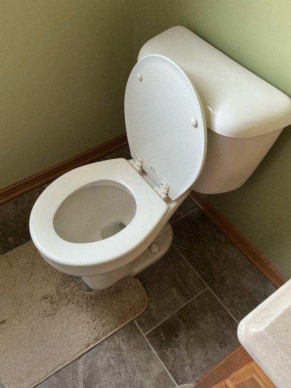 Completed installation of two new toilets in residential bathroom, including removal of existing fixtures, proper seating and sealing of new two-piece elongated bowl units, and connection to existing water supply lines. Installed new kitchen faucet with complete replacement of mounting hardware and supply line connections. Replaced worn washers in multiple fixtures throughout the residence to eliminate leaks and restore proper water flow control. Installed new drain assembly with appropriate sealing to ensure watertight operation. All installations tested for proper function, water pressure, and leak-free operation upon completion.