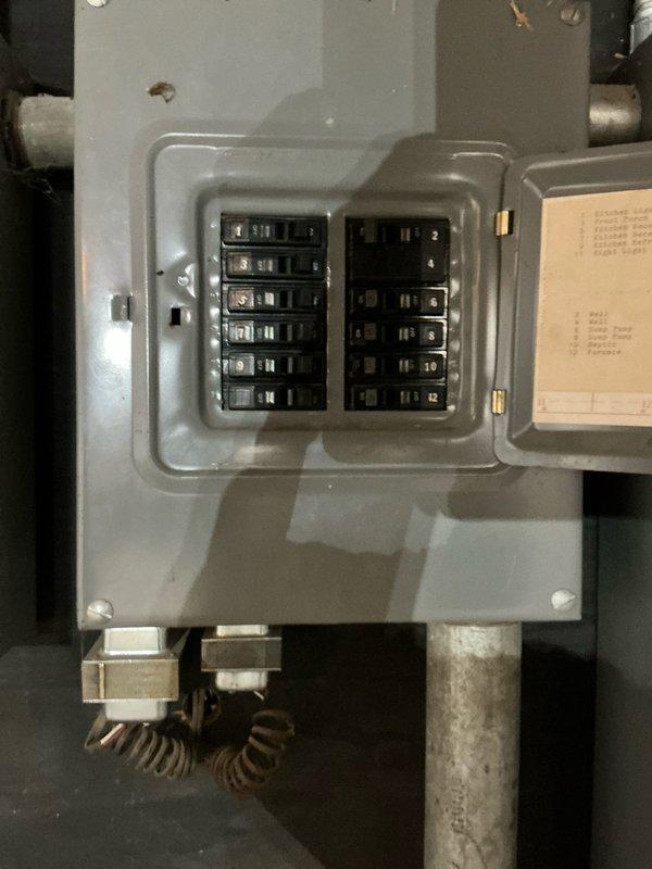 Conducted comprehensive electrical site assessment for Generac generator installation. Evaluated existing electrical panel capacity, reviewed circuit breaker configuration, and documented current electrical infrastructure including grounding systems and conduit routing. Assessed basement utility area for optimal generator placement and transfer switch installation, photographing existing plumbing lines and structural elements to determine clearance requirements and compliance with installation specifications. Customer qualifies for Generac 5-year extended warranty promotion.
