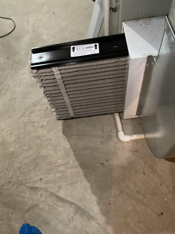 Completed comprehensive furnace tune-up on 13-year-old heating system as part of scheduled maintenance membership. Performed full system inspection including evaporator coil assessment, air filter evaluation, and condensate drain line verification. All components found to be operating within normal parameters with proper airflow and drainage function confirmed.