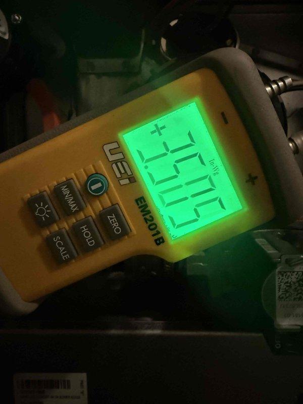 Replaced defective control board and gas valve on HVAC unit to restore proper system operation. Installed new components, verified all electrical connections at terminal blocks, and tested system performance with digital measurement equipment confirming proper readings at 52.3 units. Unit returned to full operational status with all safety controls functioning correctly.