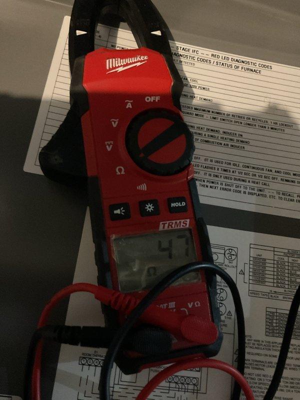 Completed comprehensive furnace tune-up and seasonal maintenance inspection. Performed electrical diagnostics using clamp meter to verify amp draw and system performance, inspected gas piping connections and unions for proper sealing and corrosion, and documented all findings with photographic evidence. All components found operating within manufacturer specifications.