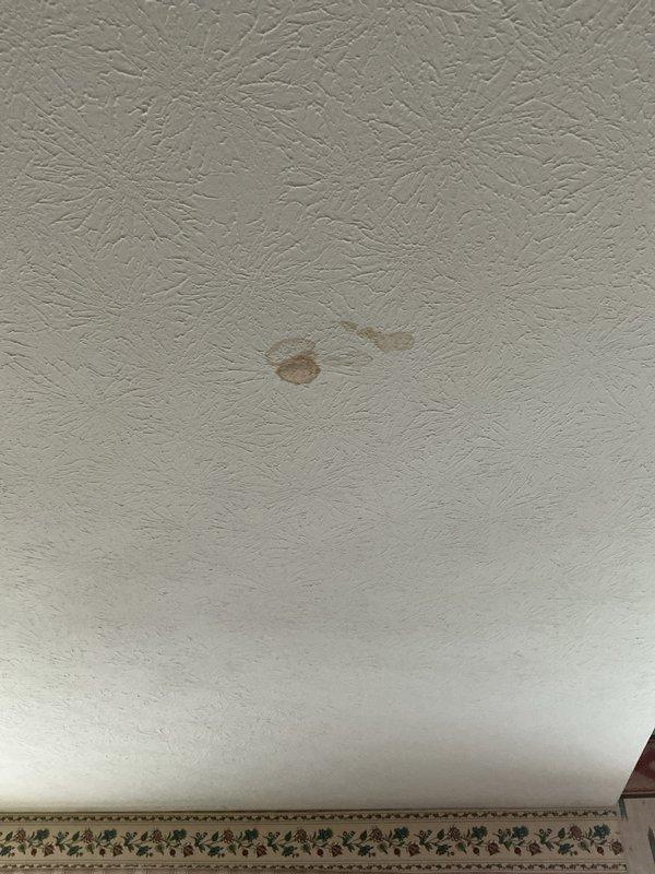 Responded to service call for sink faucet replacement at a 32-year-old residential property. Upon arrival, assessed the existing plumbing fixtures and determined the bathtub spout required replacement rather than a sink faucet. Removed the old chrome bathtub spout and diverter assembly, inspected the copper stub-out for proper thread condition and corrosion, and installed a new chrome-finished tub spout with integrated diverter mechanism. Verified proper water flow and diverter operation, checked for leaks at the connection point, and confirmed all components were securely mounted. Also noted evidence of previous water intrusion visible on the ceiling surface near the bathroom area, which may require future monitoring. All plumbing fixtures tested and left in proper working condition.