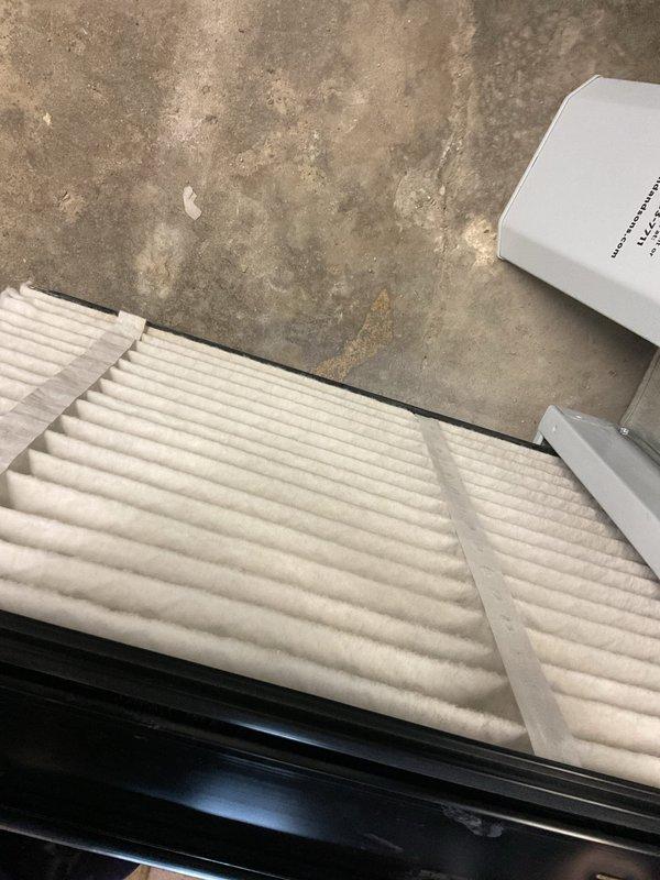 Completed heating maintenance visit for residential HVAC system. Performed system inspection and replaced air filters with new pleated units to ensure optimal airflow and heating efficiency. Documented equipment condition and filter replacement for service records.