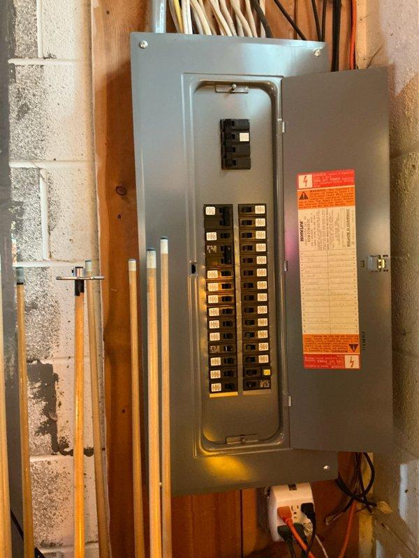 Conducted on-site evaluation for residential backup generator installation. Assessed existing electrical service configuration, including main meter location, service disconnect, and main electrical panel in basement utility area. Documented current electrical infrastructure, panel capacity, and optimal placement for transfer switch installation. Evaluated exterior mounting location adjacent to existing meter base for generator pad placement and utility connections. Photographed electrical service equipment and panel configuration to develop comprehensive material list and installation scope for automatic standby generator system.