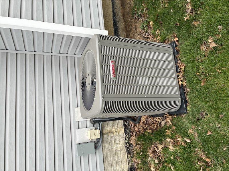 Completed comprehensive MVP (maintenance value plan) air conditioning maintenance on Bryant outdoor condenser unit. Performed thorough inspection of unit exterior, verified proper mounting and clearances, and assessed overall system condition. Cleaned condenser coil fins to remove accumulated dirt, dust, and debris buildup, restoring optimal airflow and heat transfer efficiency. Unit found in good operating condition with no visible damage or deterioration noted.