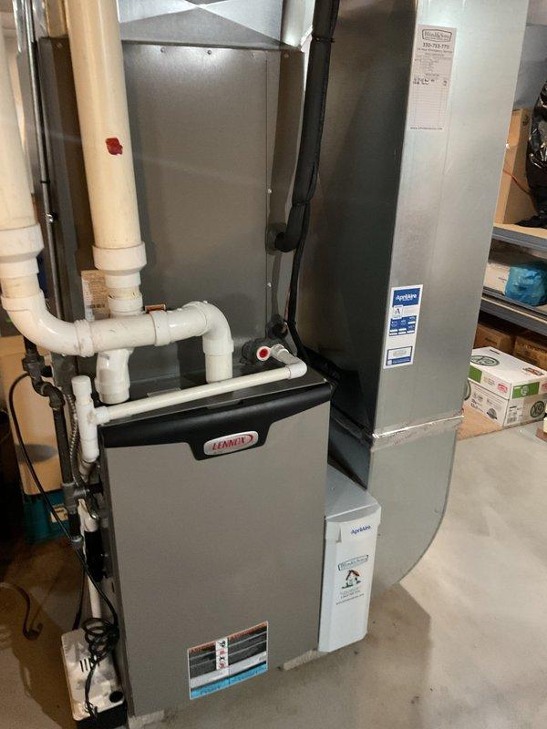 Completed annual preventive maintenance inspection on Lennox heating system as part of recurring maintenance program. Performed comprehensive system evaluation including visual inspection of furnace and air handler components, verified proper operation of all mechanical and electrical systems, and conducted diagnostic testing with multimeter to measure electrical resistance and confirm system integrity. All equipment found operating within manufacturer specifications with no deficiencies noted.