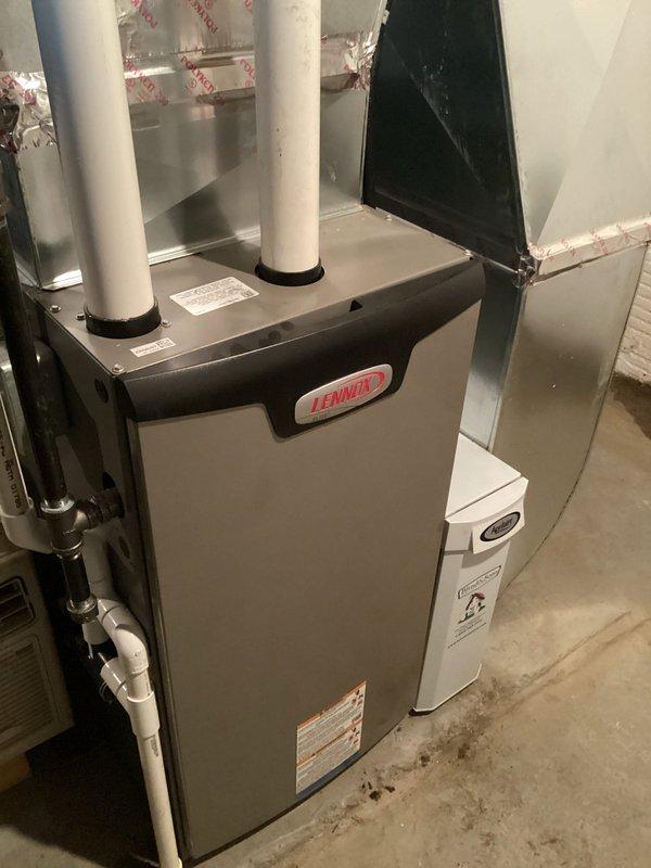 Completed scheduled MVP heating maintenance visit on Lennox furnace system. Performed comprehensive system inspection, verified proper operation of all components, and installed new 25x4 air filter as part of recurring maintenance program. Unit operating within normal parameters with no issues identified.