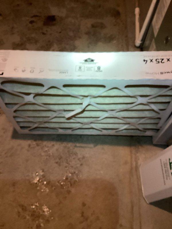 Completed scheduled MVP heating maintenance visit on Lennox furnace system. Performed comprehensive system inspection, verified proper operation of all components, and installed new 25x4 air filter as part of recurring maintenance program. Unit operating within normal parameters with no issues identified.