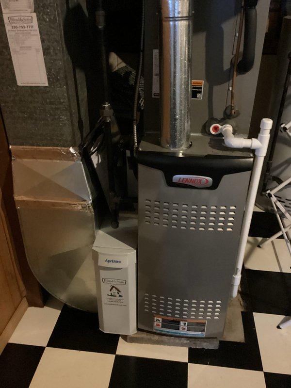 Completed MVP cooling maintenance visit on Lennox HVAC system. Performed comprehensive inspection of outdoor condenser unit and indoor furnace components, verified proper operation of all equipment, and documented system condition with photos. All components found in satisfactory working order with no immediate service needs identified.