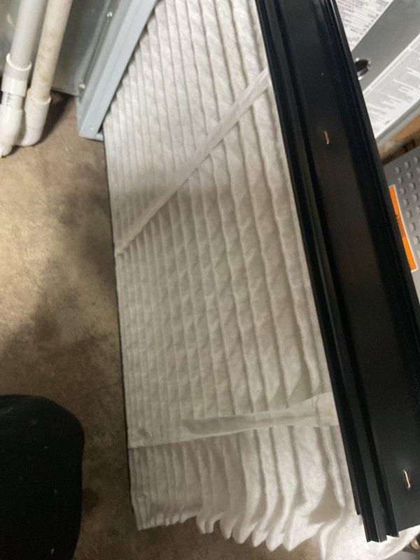 Performed comprehensive AC tune-up on five-year-old residential cooling system under service contract. Completed full preventative maintenance inspection of furnace and air handler components, verified proper operation of all mechanical systems, and documented filter condition and overall equipment status. All components found to be operating within normal parameters.