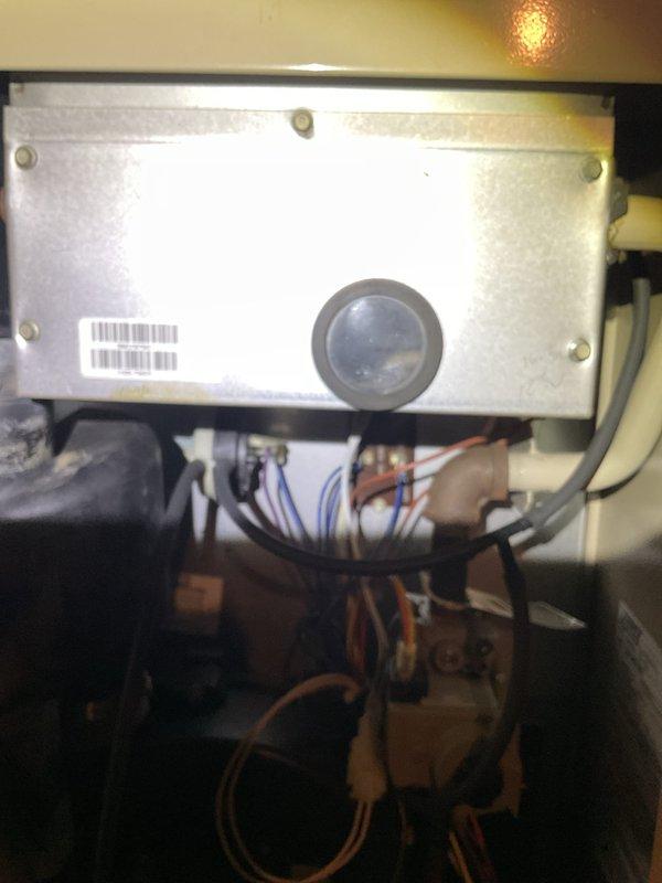 Completed comprehensive maintenance on 25+ year old Lennox gas furnace system. Performed full inspection of burner assembly, heat exchanger, blower motor, and all electrical connections. Cleaned and tested ignition system components visible through inspection port. Verified proper operation of integrated Aprilaire humidifier unit mounted to furnace. Checked all gas connections, flue piping, and condensate drainage system for proper function. Unit operating within normal parameters at time of service completion.