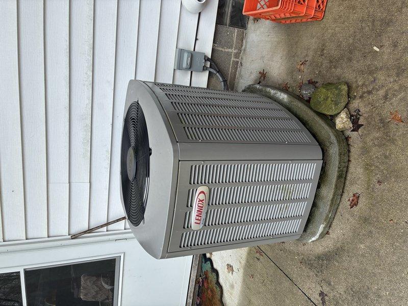 Completed comprehensive AC tune-up on residential split system including air handler inspection in attic and outdoor condensing unit evaluation. Performed standard maintenance procedures, verified proper operation of all components, checked refrigerant levels, inspected electrical connections, and cleaned condenser coils. System operating within normal parameters with no immediate repairs required.