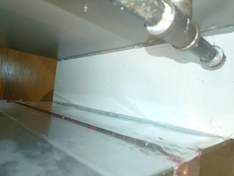 Responded to service call for furnace producing loud humming noise on unit approximately 4 years old that we originally installed. Upon inspection, verified system operation and examined all accessible components including ductwork, filtration system, and mechanical areas. Air filter was found to be in clean condition with proper installation within wooden frame housing. Documented current system condition with photos for service records. Unit operational at time of inspection.