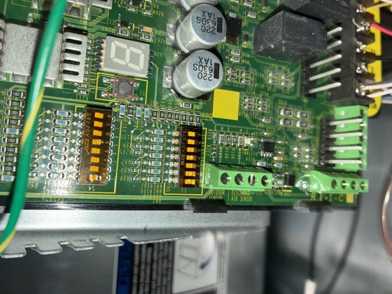 Completed routine MVP heating maintenance visit on HVAC system. Performed comprehensive inspection of heating equipment and control systems, verifying proper operation of all components. Documented control board assembly and wiring connections with detailed photographs showing circuit board condition, capacitor ratings, integrated circuits, and wire harness configurations all in satisfactory working order. Filter change was not required during this scheduled maintenance visit per service protocol.
