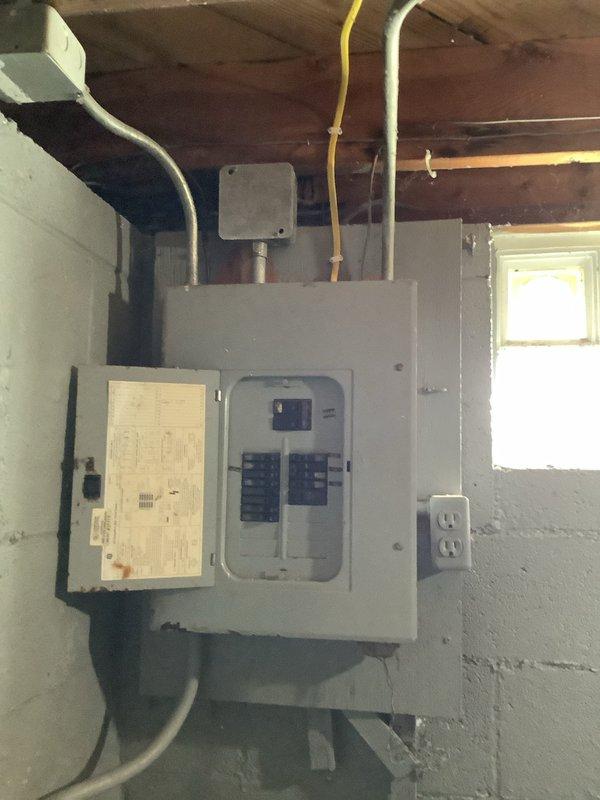 Installed dedicated electrical outlet at back door location for VPL equipment. Ran new circuit from main electrical panel through basement utility area, routing conduit along existing infrastructure to maintain clean installation. Verified proper grounding, tested outlet functionality, and ensured all work met current electrical code requirements.