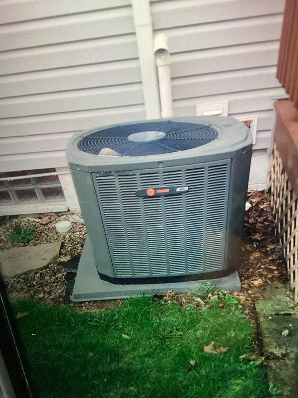 Completed scheduled air conditioning maintenance on residential Trane cooling system. Performed comprehensive inspection of outdoor condenser unit and indoor furnace components, verified proper operation of all equipment, and documented system condition through photographic records. Unit found in operational condition with no immediate service needs identified.