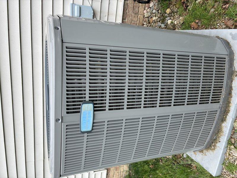 Performed comprehensive tune-up on 4-year-old residential air conditioning system. Evaporator coil exhibited heavy accumulation of dust, lint, and airborne debris throughout fin assembly, significantly restricting airflow and reducing heat transfer efficiency. Thoroughly cleaned coil surfaces, removed contamination from fin channels, and restored unit to optimal operating condition. Exterior condenser unit inspected and found in serviceable condition with no visible damage or deterioration noted.