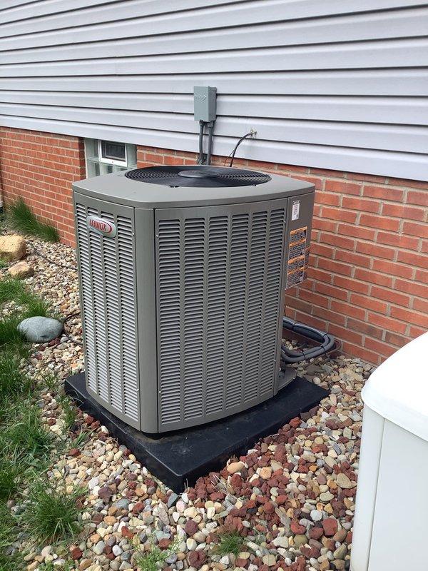 Completed comprehensive MVP AC maintenance on Lennox cooling system. Addressed error code diagnostic, performed full system inspection of both indoor furnace/air handler unit and outdoor condensing unit. Verified proper operation of all components including refrigerant levels, electrical connections, condensate drainage system, and airflow. System tested and returned to normal operation with error code cleared.