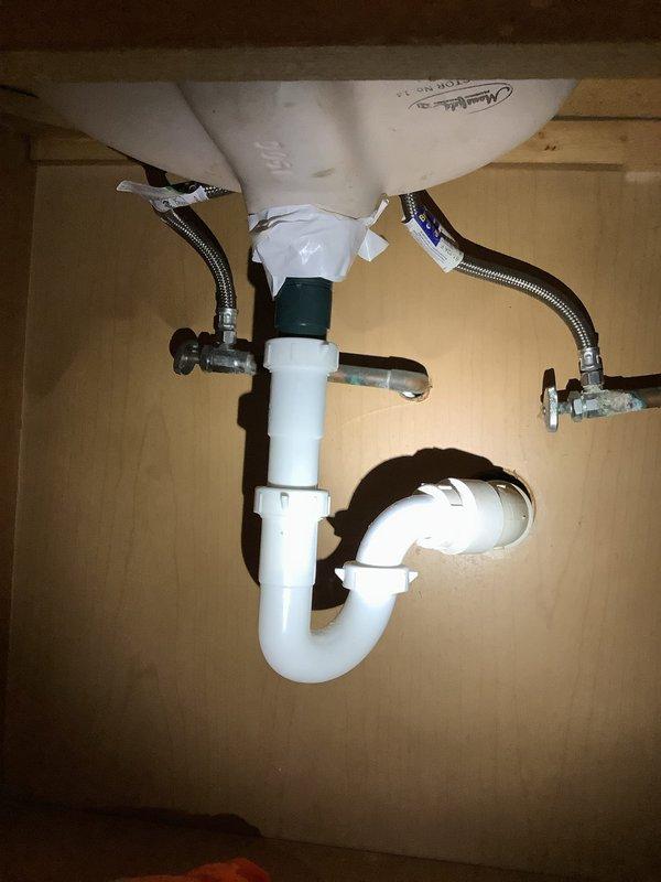 Responded to emergency no-water situation and completed installation of customer-supplied faucets along with new shut-off valves to restore water service. Replaced existing shut-off valves on both hot and cold water supply lines with new quarter-turn angle stops, ensuring proper connections to copper supply pipes. Installed new faucet assemblies with flexible braided supply lines, connecting to the updated shut-off valves and verifying proper function of all components. Tested system for leaks and confirmed full water pressure restoration throughout the fixture.