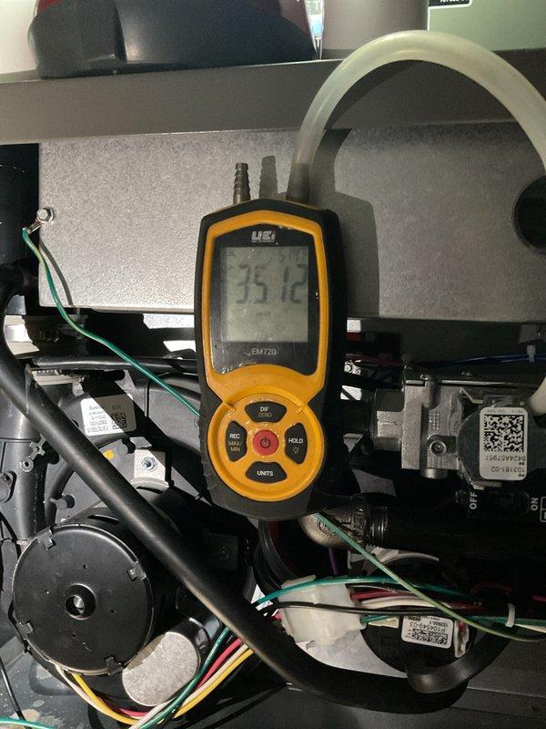 Completed scheduled heating maintenance for MVP customer. Performed comprehensive system diagnostics using digital multimeter and clamp meter to verify electrical components, measure voltage and amperage readings, and ensure all control circuits were functioning within manufacturer specifications. All measurements indicated proper system operation, and unit was left in good working condition.