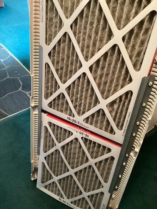 Completed MVP recurring cooling maintenance visit on HVAC system. Inspected outdoor condensing unit and confirmed proper operation of all components. Replaced two standard pleated air filters to maintain optimal airflow and indoor air quality throughout the system.
