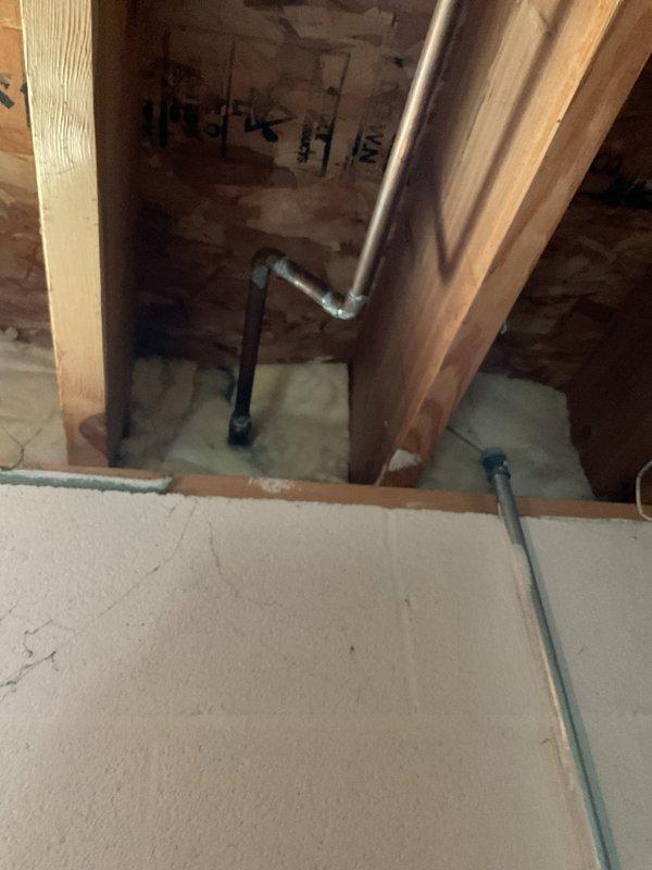 Replaced outdoor spigot assembly in backyard near gate area. Removed old fixture, installed new frost-free sillcock with proper shutoff valve, and tested system for leaks and proper water flow. All connections secured and operational.