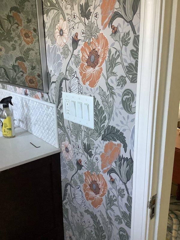 Installed Ring camera light combination unit at exterior location. Assessed bathroom electrical system to verify adequate circuit capacity and proper outlet configuration for customer's desired heater installation. Inspected electrical panel to confirm available breaker capacity and reviewed existing circuit loads to ensure safe operation of additional heating appliance.