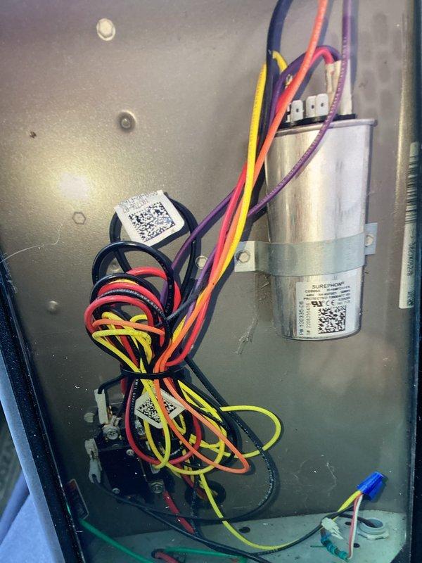 Completed MVP preventative maintenance service on residential air conditioning system. Performed comprehensive inspection of evaporator coil assembly, verified proper fin condition and airflow, and examined all electrical components including capacitor and control wiring connections to ensure optimal system performance and reliability.