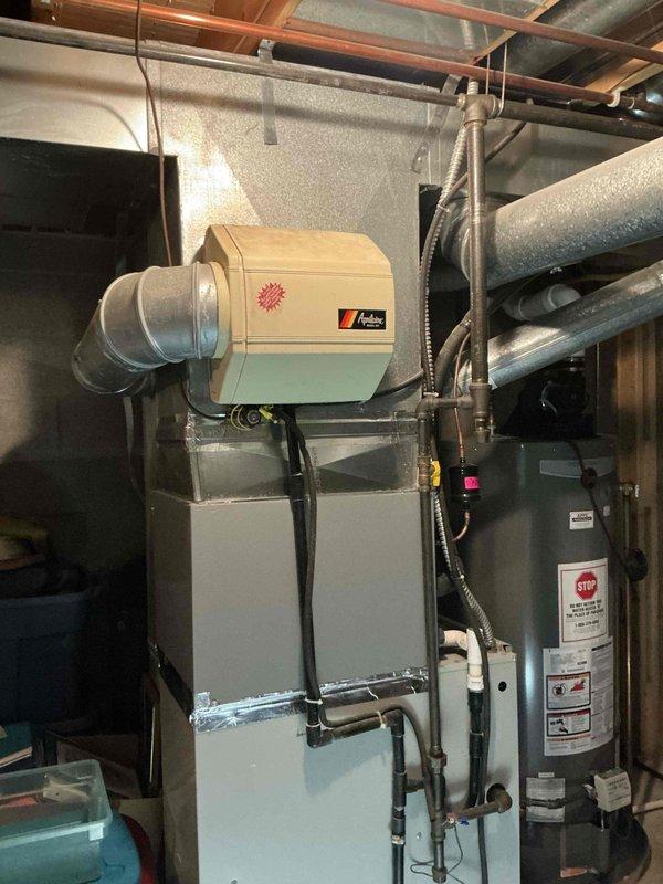 Conducted comprehensive electrical estimate for whole-home generator installation to complement previously approved furnace and air conditioning system replacements. Evaluated existing electrical panel capacity and configuration to determine integration requirements for automatic transfer switch and generator connection, photographed current HVAC equipment and water heater placement in mechanical room to assess optimal generator positioning and fuel line routing. Provided bundled estimate encompassing generator system, transfer switch installation, and necessary electrical upgrades to support seamless backup power integration with planned HVAC replacements.