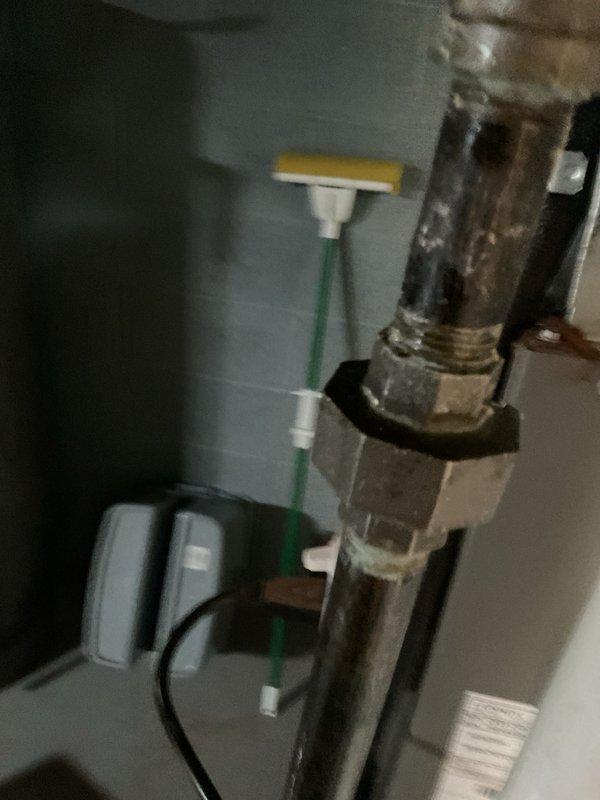 Completed heating maintenance visit for MVP customer. Performed system inspection and diagnostics on heating equipment, including visual assessment of plumbing connections and water heater components. Used Milwaukee clamp meter to verify electrical readings, which measured 5 ohms resistance during testing to ensure proper system operation and safety compliance.