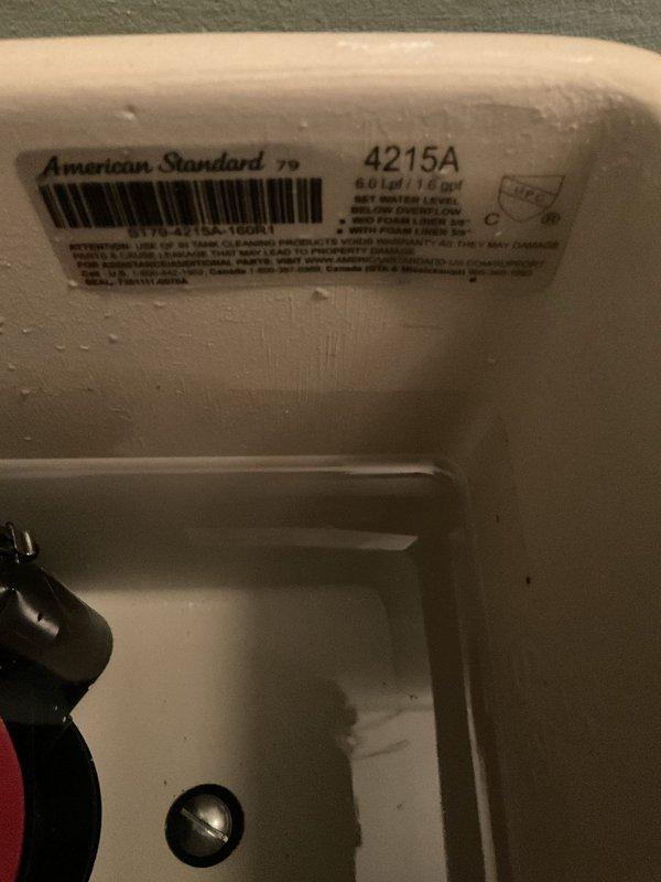 Replaced existing water closet with customer-supplied American Standard toilet model 4215A. Removed old fixture, prepared flange connection, and installed new unit to manufacturer specifications. All plumbing connections were secured and tested for proper operation and leak-free performance.