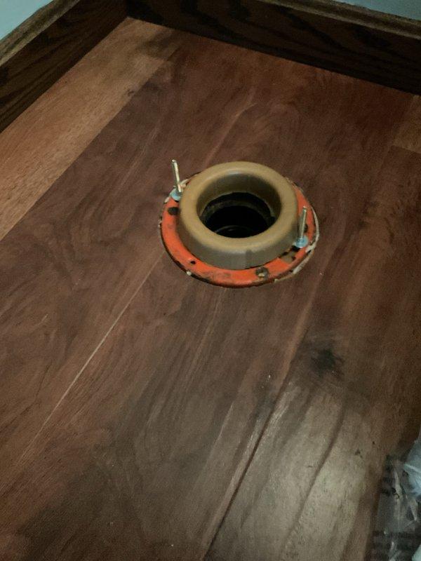 Replaced existing water closet with customer-supplied American Standard toilet model 4215A. Removed old fixture, prepared flange connection, and installed new unit to manufacturer specifications. All plumbing connections were secured and tested for proper operation and leak-free performance.