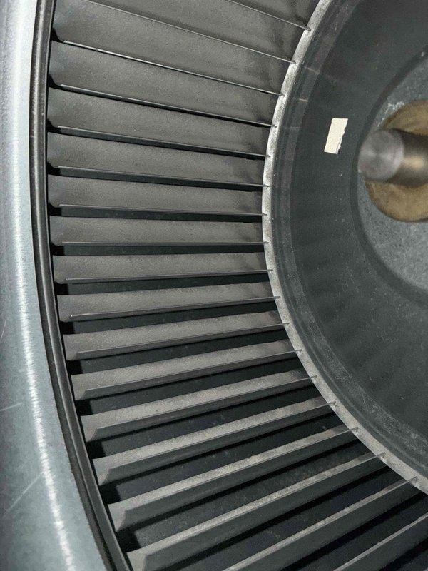 Completed MVP Cooling Visit recurring maintenance service on residential HVAC system. Performed comprehensive inspection of internal components including blower assembly, electrical connections, gas valve, control boards, and condensate drainage system. Inspected squirrel cage blower wheel and found it in good operational condition with minimal dust accumulation and no debris buildup between blades. Verified proper function of motor assembly, wiring harnesses, and all mechanical components. All systems operating within normal parameters with no issues identified requiring immediate attention.