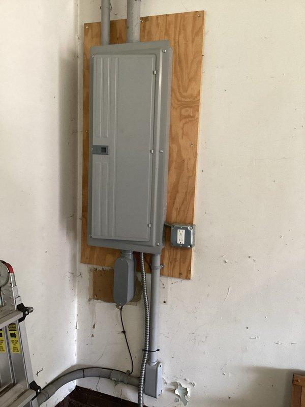 Conducted site assessment and provided estimate for garage electrical upgrades including installation of a hardwired 50-amp Level 2 EV charger circuit and a NEMA 6-50 receptacle for welding equipment. Evaluated existing electrical panel capacity and determined routing for new dedicated circuits from main service panel to proposed outlet locations in garage workspace.