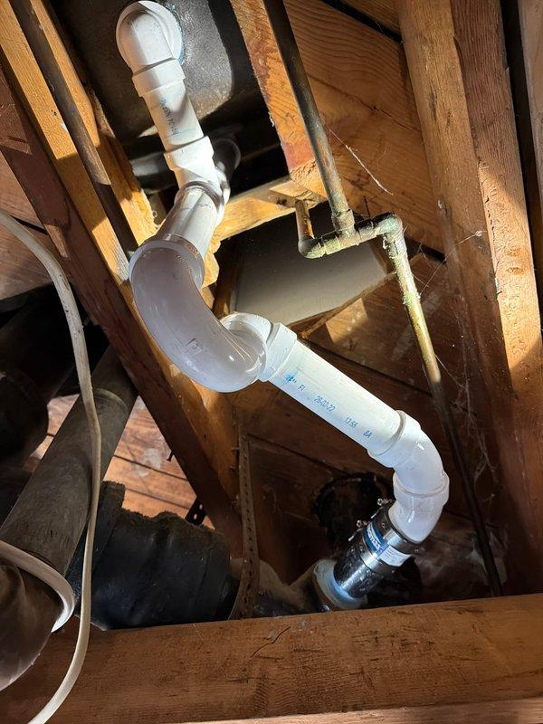 Removed and replaced defective tub waste and overflow assembly, trap, and drain piping. Ordered necessary replacement parts for shop delivery, which arrived as scheduled. Upon parts arrival, completed full removal of existing drainage components and installed new waste and overflow system with proper trap configuration to restore full functionality to the bathtub drainage system.