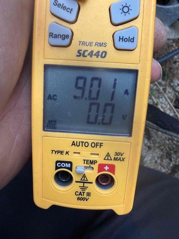 Completed recurring maintenance visit on two 26-year-old HVAC systems. Performed system diagnostics including amperage readings which measured 90.1A on the compressor unit. Identified heavily clogged evaporator coil with significant dust and debris accumulation obstructing airflow through the fins. Documented equipment condition through photos for service records.