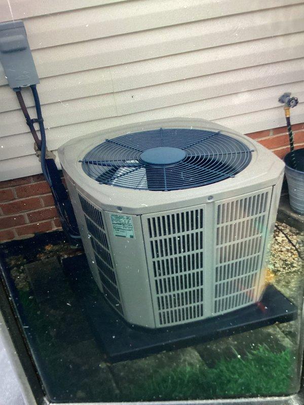 Completed scheduled MVP cooling maintenance visit on 2-year-old residential air conditioning system. Performed comprehensive inspection of outdoor condensing unit and indoor air handler components. Verified proper operation of compressor, condenser fan motor, and all electrical connections. Inspected wiring harnesses, terminal blocks, and control board connections for secure mounting and proper insulation. Confirmed refrigerant levels within manufacturer specifications and checked for any signs of leakage. Cleaned condenser coils and verified adequate airflow through unit. System operating efficiently with normal temperature differentials across evaporator coil.